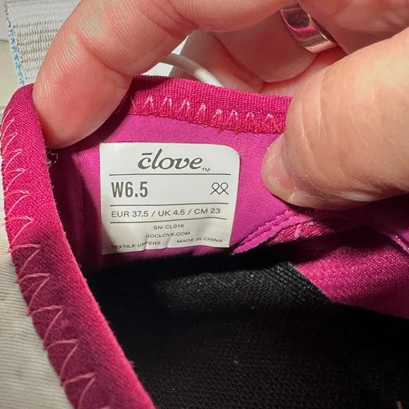 Clove Healthcare Shoes Size 6.5 Stylish Multicolor Sneakers