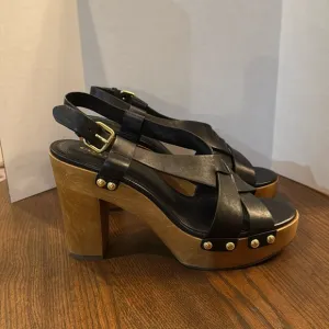 Coach Adessa Platform Heeled Sandals. Womens size 10