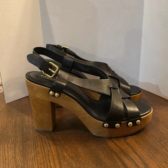 Coach Adessa Platform Heeled Sandals. Womens size 10