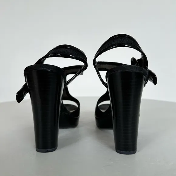 COACH - Lydia Platform Sandals in Black | Size 7