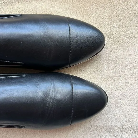Cole Haan Grand Ambition Black Leather Slip On Loafer Sneakers Women 9B W16403