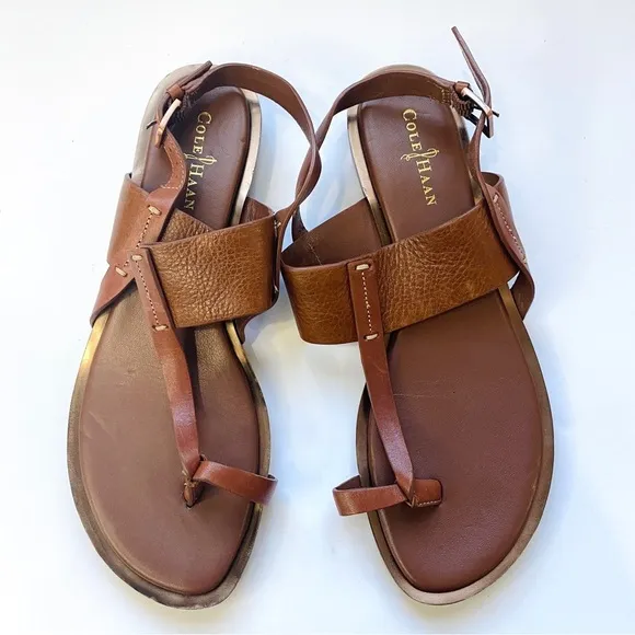 Cole Haan leather toe/thong Sandals