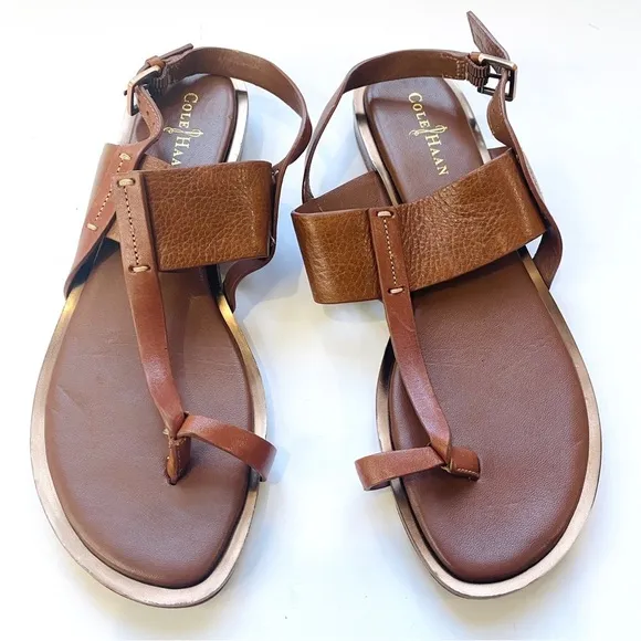 Cole Haan leather toe/thong Sandals
