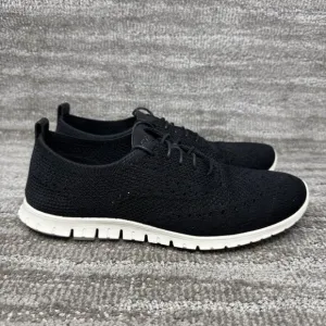 Cole Haan Original Grand Women 10.5 Shoes Stichlite Wingtip Oxford Sneaker Black
