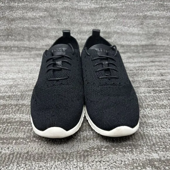 Cole Haan Original Grand Women 10.5 Shoes Stichlite Wingtip Oxford Sneaker Black