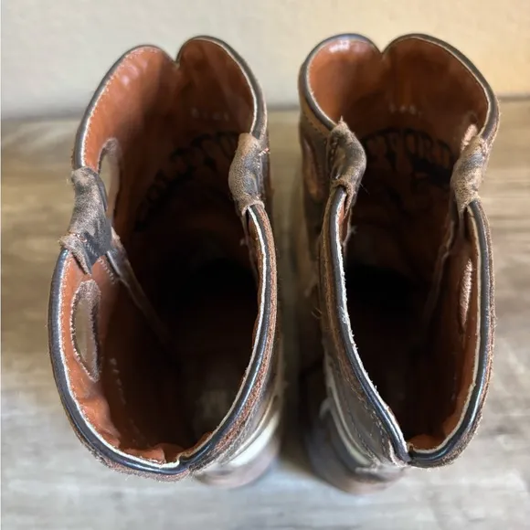 Colt Ford Square Toe Western Cowboy Boots,