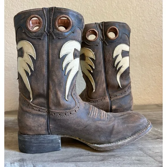 Colt Ford Square Toe Western Cowboy Boots,