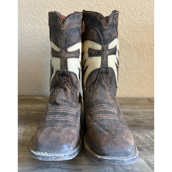 Colt Ford Square Toe Western Cowboy Boots,