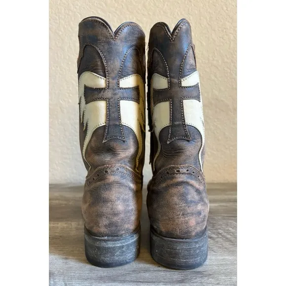 Colt Ford Square Toe Western Cowboy Boots,