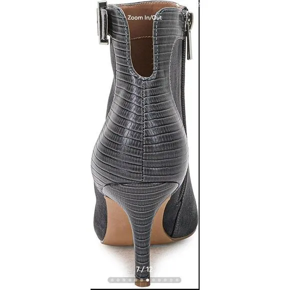 Comfortable chic pointy toe booties sz 9