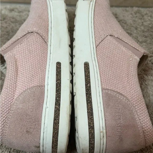 COmfy Women's Pink Slip-On Sneakers