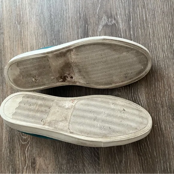 Common Projects Men's Teal Sneakers