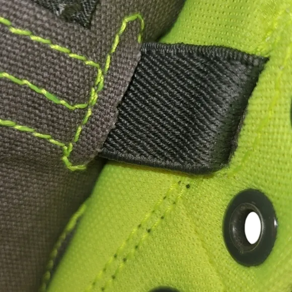 Converse All Star High Top Neon Sneakers Dual Wear Lace-up or no Laces