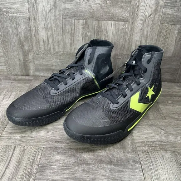 Converse All Star Pro BB High Men's size 16 Black Hyperbright Shoes