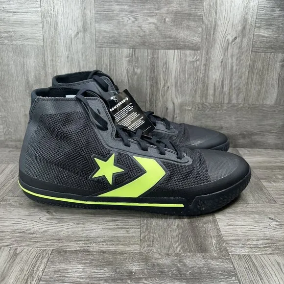 Converse All Star Pro BB High Men's size 16 Black Hyperbright Shoes