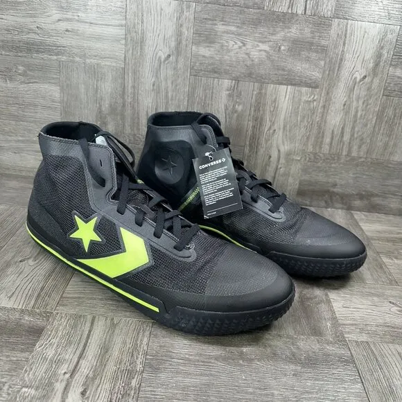 Converse All Star Pro BB High Men's size 16 Black Hyperbright Shoes