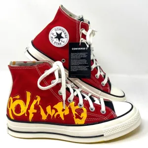 Converse Chuck 70 Golf Red Orange Canvas Shoes Skate Women Custom A04325C-WBRBW