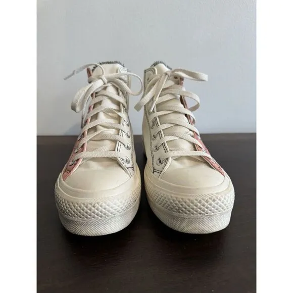 Converse Chuck Chinatown Wang 2-in-1  Pink White 6.5 Men’s / 8.5 Women’s shoes