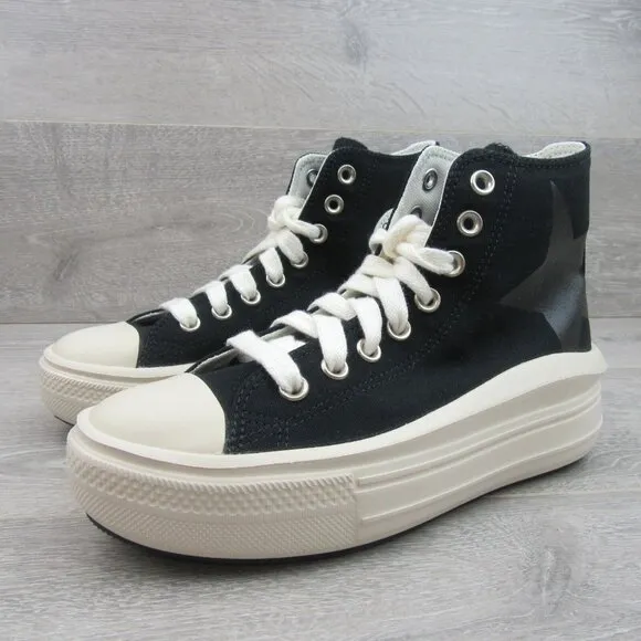 Converse Chuck Taylor All Star Move HI Platform Shoes Womens Size 7 NEW