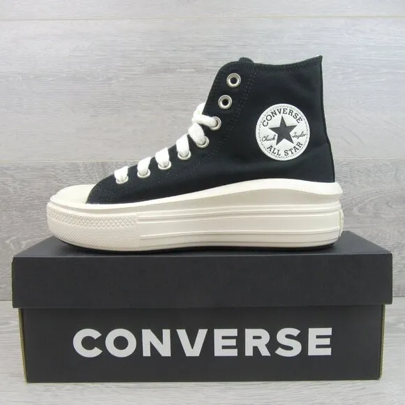 Converse Chuck Taylor All Star Move HI Platform Shoes Womens Size 7 NEW
