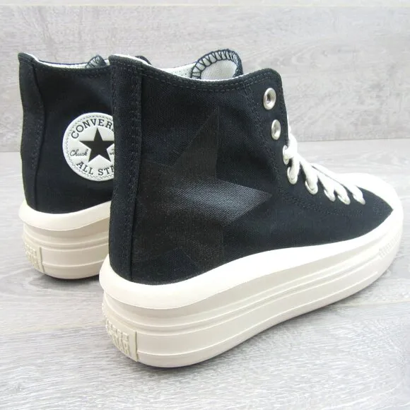 Converse Chuck Taylor All Star Move HI Platform Shoes Womens Size 7 NEW