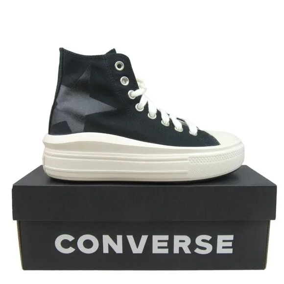 Converse Chuck Taylor All Star Move HI Platform Shoes Womens Size 7 NEW