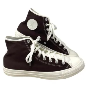 Converse Chuck Taylor High Top Shoes Men Canvas White Brown Custom 152620C-WBRW