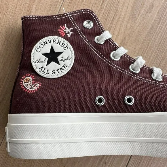 ⭐Converse Chuck Taylor Lift Platform Crafted Evolution 8 Women's Shoes A08174C