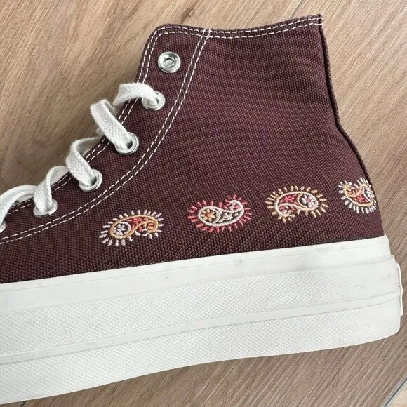 ⭐Converse Chuck Taylor Lift Platform Crafted Evolution 8 Women's Shoes A08174C