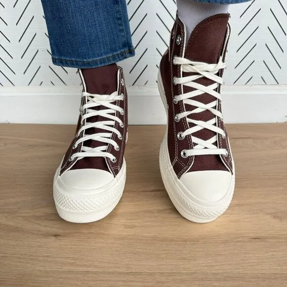 ⭐Converse Chuck Taylor Lift Platform Crafted Evolution 8 Women's Shoes A08174C