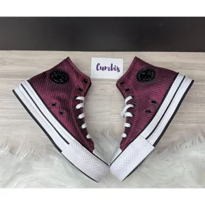 Converse Chuck Taylor Lift Platform SB Canvas Shoes Size 6 Women -Kid 4 A05496C