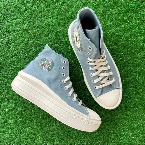 Converse Chuck Taylor Move Hi Cocoon Blue