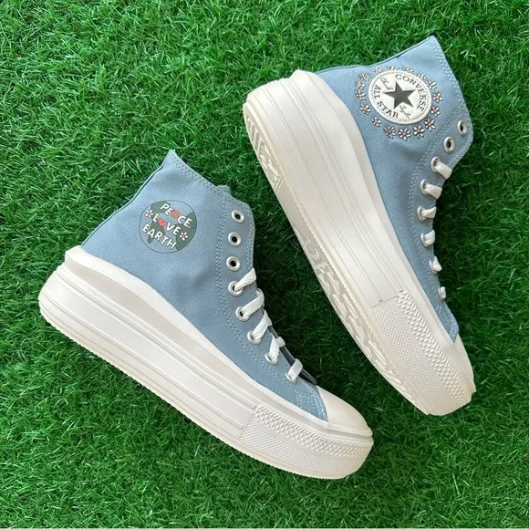Converse Chuck Taylor Move Hi Cocoon Blue