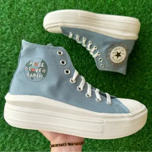 Converse Chuck Taylor Move Hi Cocoon Blue
