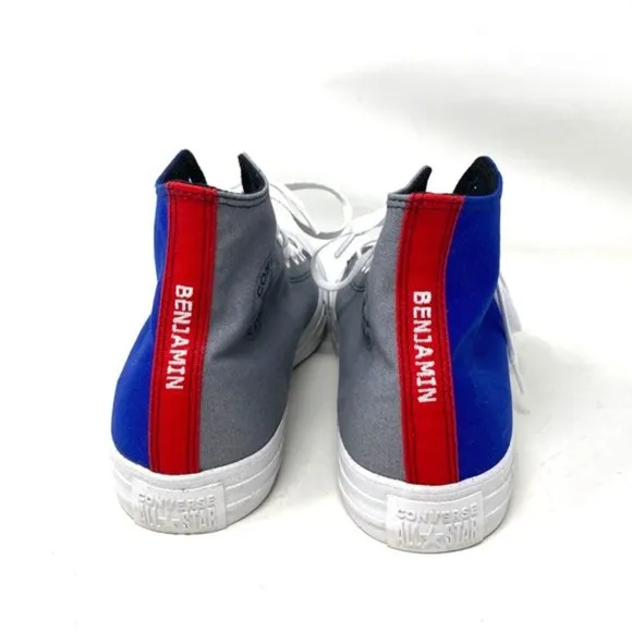 Converse Ctas High Top Blue Gray Canvas Men’s Sneakers Custom A03947C-GBRW