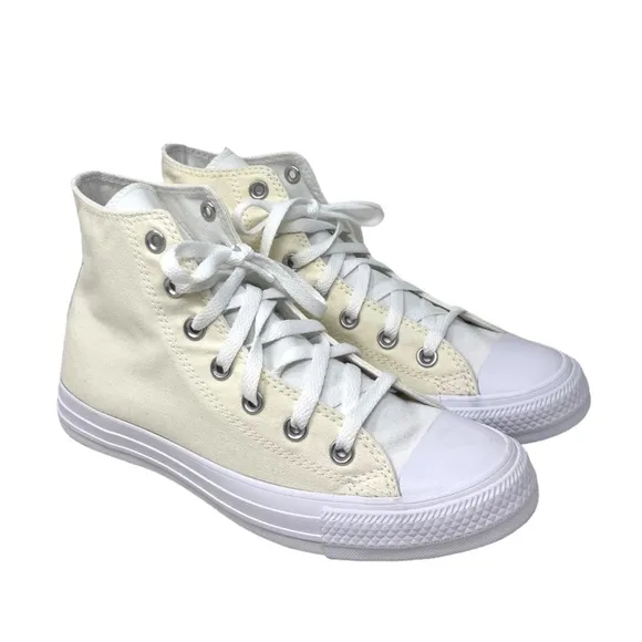 Converse Ctas High Top Canvas White Women Size Sneakers Custom 171212C- WTOFFWT