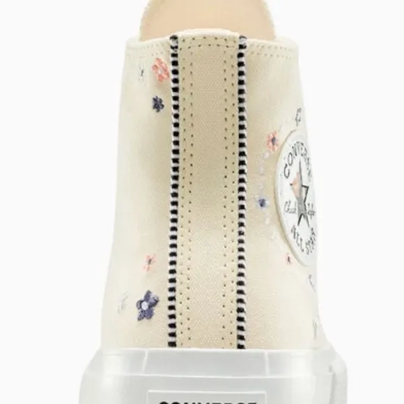 Converse Lift Platform Petite Petals High top shoes light dune 7