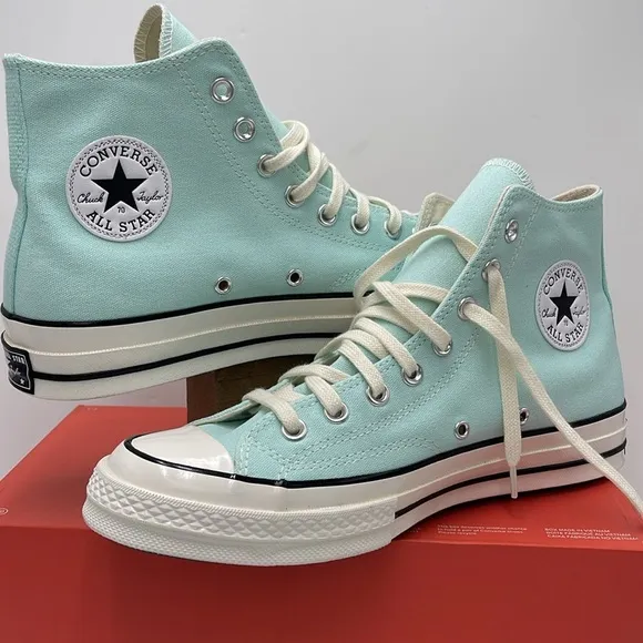 Converse Men’s A08614FCHUCK 70 HIPOLAR BEAM/EGRET/BLACK Sneakers