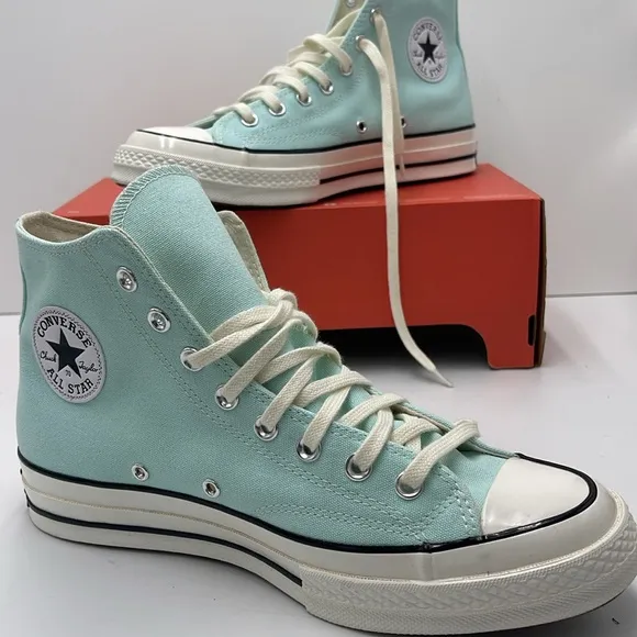 Converse Men’s A08614FCHUCK 70 HIPOLAR BEAM/EGRET/BLACK Sneakers
