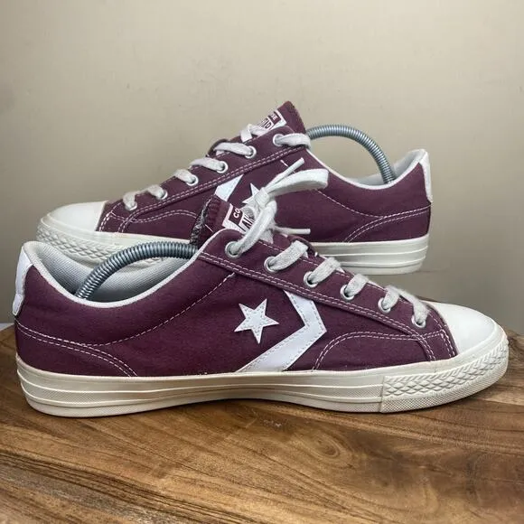 Converse One Star Mens Dark Red Size 10 Casual Athletic Shoes Sneakers