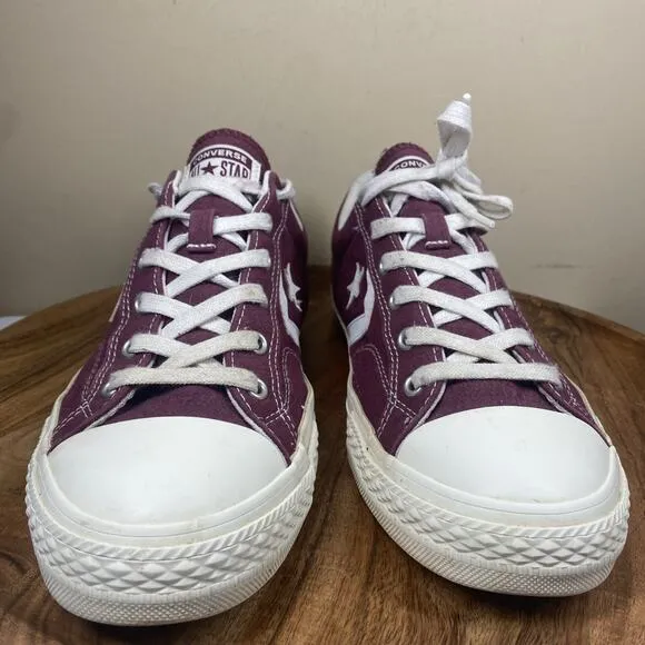 Converse One Star Mens Dark Red Size 10 Casual Athletic Shoes Sneakers