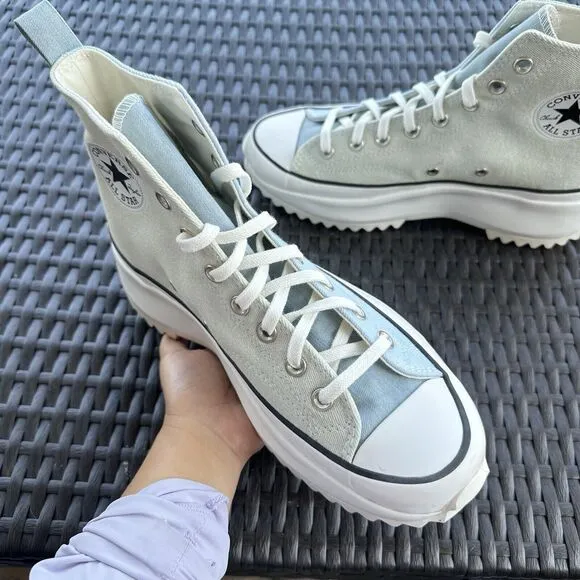 Converse Run Star Hike High Summer Denim - Blue Men's Shoes 171894C