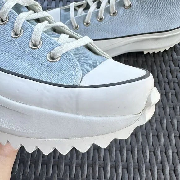 Converse Run Star Hike High Summer Denim - Blue Men's Shoes 171894C