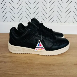 ⭐CONVERSE WEAPON MONO OX Men Shoes Size 5.5 Vintage Black LEATHER Beige A12485C⭐