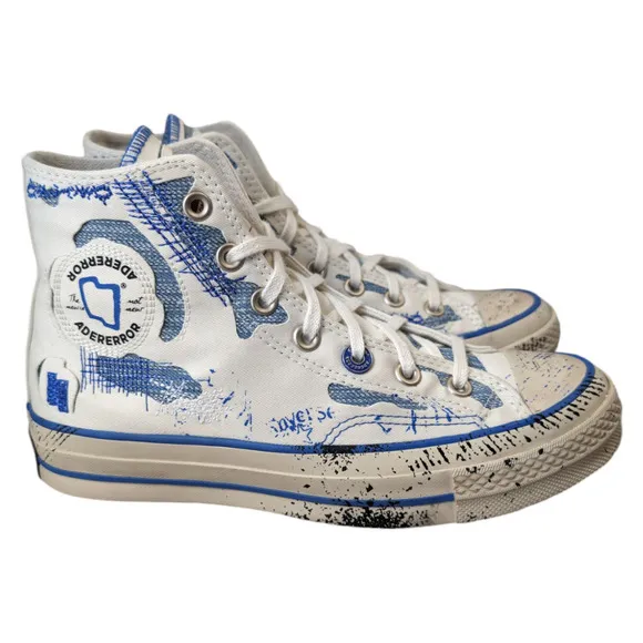 Converse x ADER ERROR Chuck 70 Limited High Top Imperial Blue Sneaker Womens 7.5