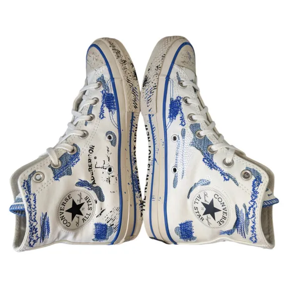 Converse x ADER ERROR Chuck 70 Limited High Top Imperial Blue Sneaker Womens 7.5