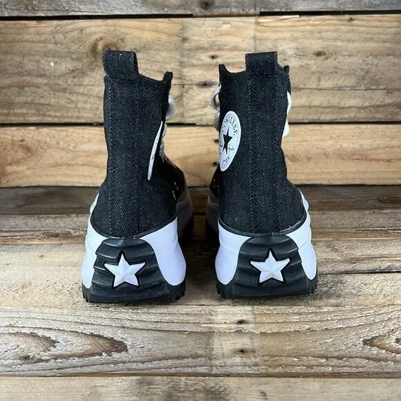 Converse You Custom Chuck Taylor All Star Run Star Hike Hi Platform - Black - 10