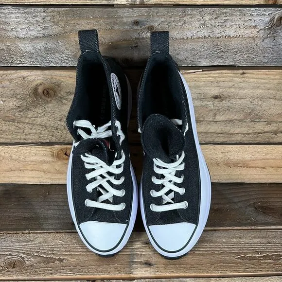 Converse You Custom Chuck Taylor All Star Run Star Hike Hi Platform - Black - 10