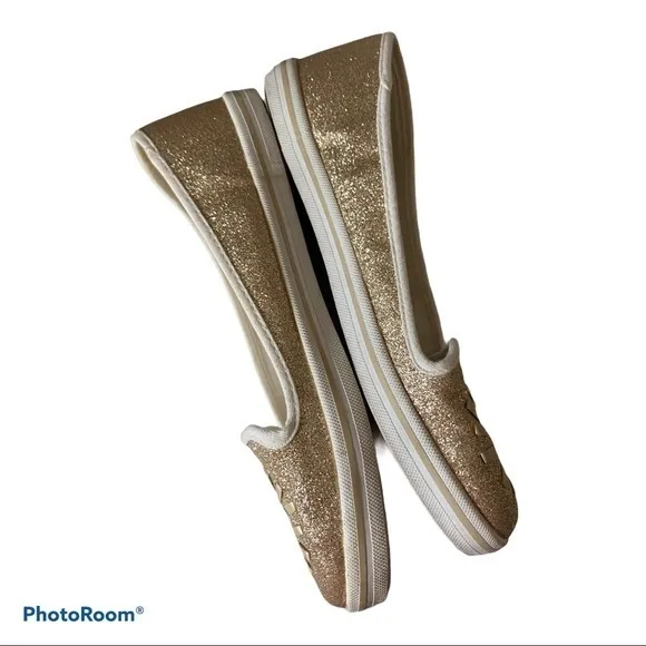 COPY - ✨✨GOLD METALLIC SLIP-ONS✨✨
