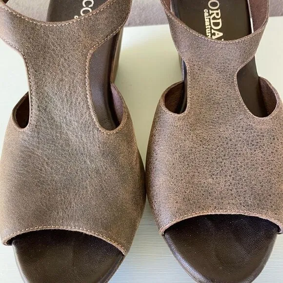 Cordani platform sandals size 38